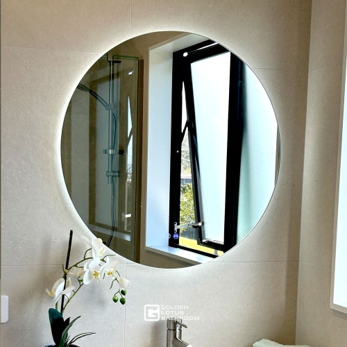 700mm Round Frameless LED Bathroom Mirror